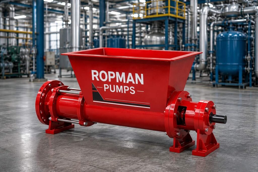 Ropman Engineering Hopper Type PC Pump Manufacturing