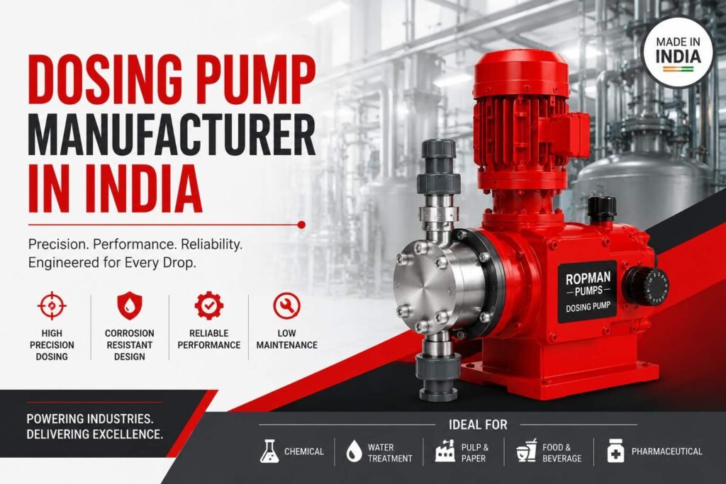 Dosing Pump Manufacturer India