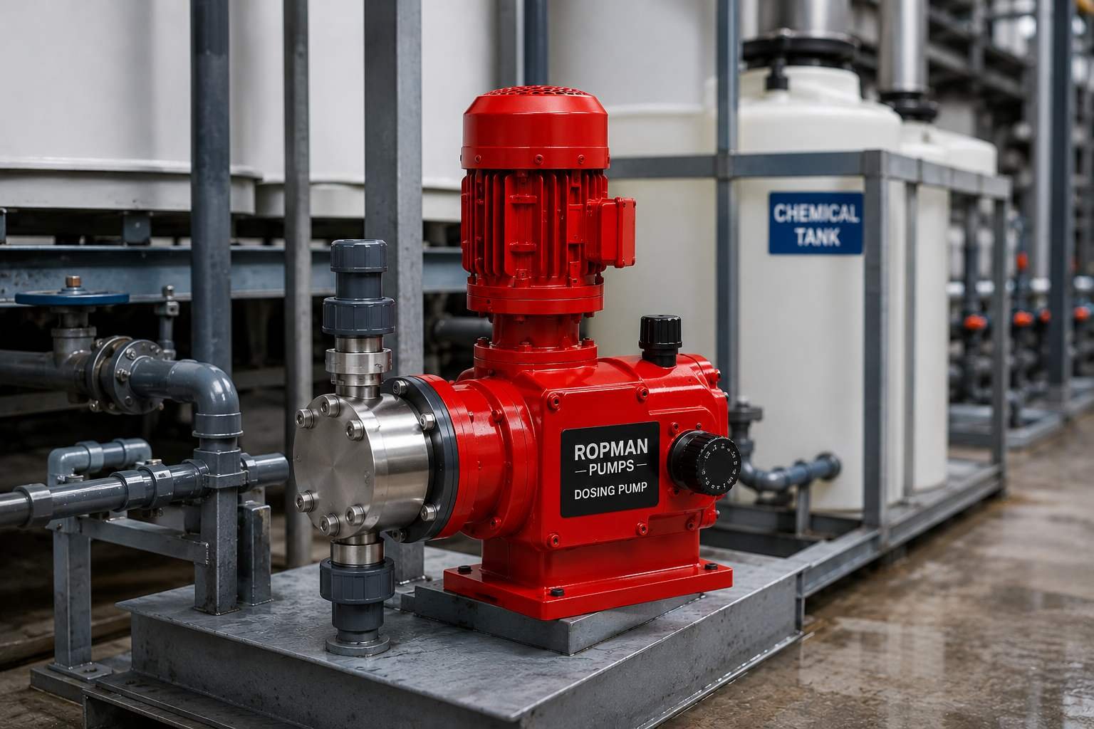 Industrial Dosing Pump applications by Ropman Pumps – Dosing Pump Manufacturer India