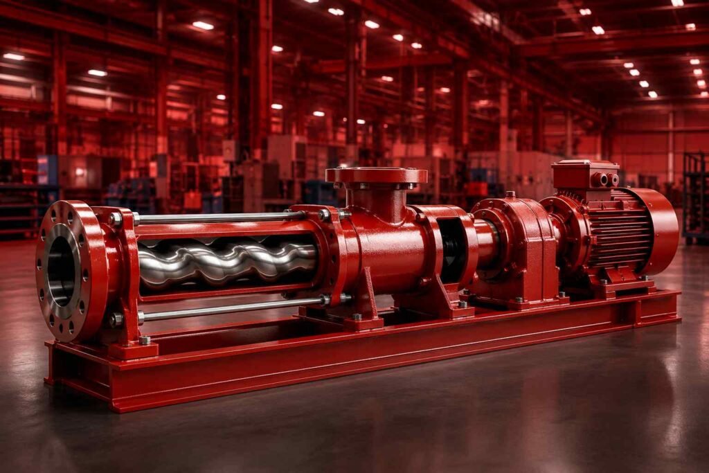 Single Screw Pump Manufacturer in India — Ropman Engineering Corporation