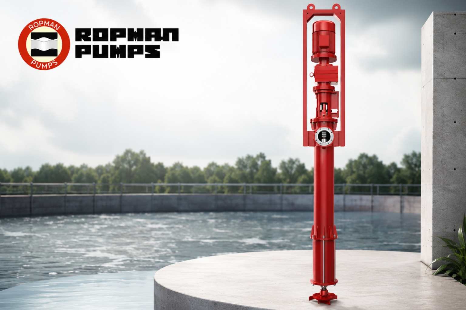 vertical biomass biogas pump for digestate transfer