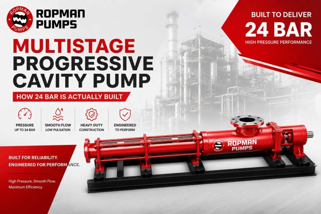 Multistage Progressive Cavity Pump