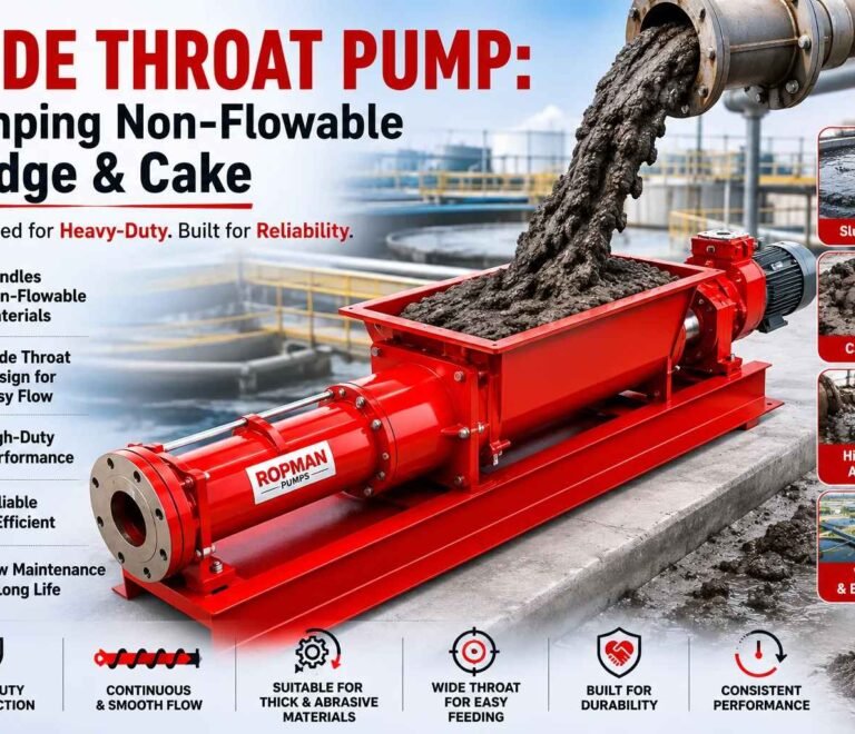Wide Throat Pump