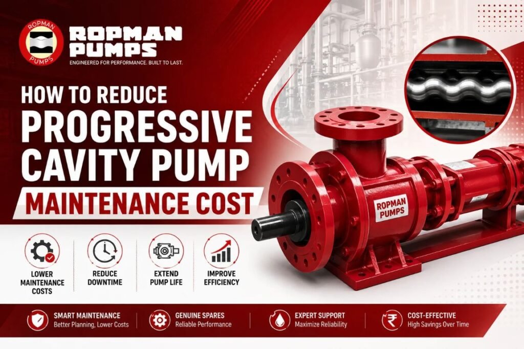 How to Reduce Progressive Cavity Pump Maintenance Cost